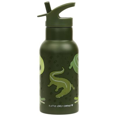 Gourde isotherme Crocodiles (350 ml)  par A Little Lovely Company