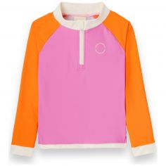 Tee-shirt anti-UV Rose Rouge (4-6 ans) - KI et LA