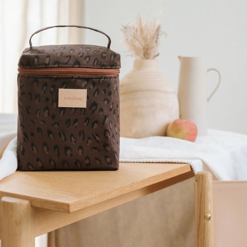 Sac isotherme Hyde Park Léonie Brown (4 L) Nobodinoz Ambiance 1