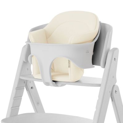 Set de 3 coussins pour chaise haute Click&Fold Comfort Inlay Canvas White