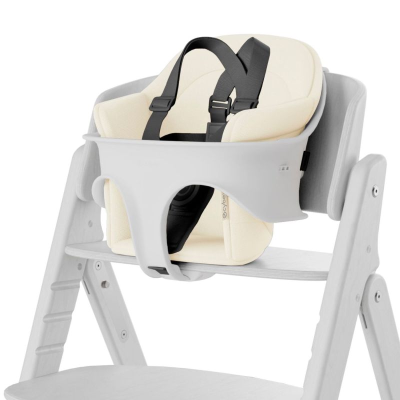 Set de 3 coussins pour chaise haute Click&Fold Comfort Inlay Canvas White Cybex Produit 3