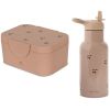 Boîte à goûter + gourde Cherry blush - Konges Slojd