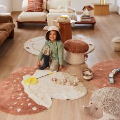 Tapis lavable Bolet (120 x 120 cm)