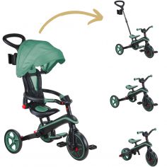 Tricycle Trike Explorer Foldable 4 en 1 Olive - Globber