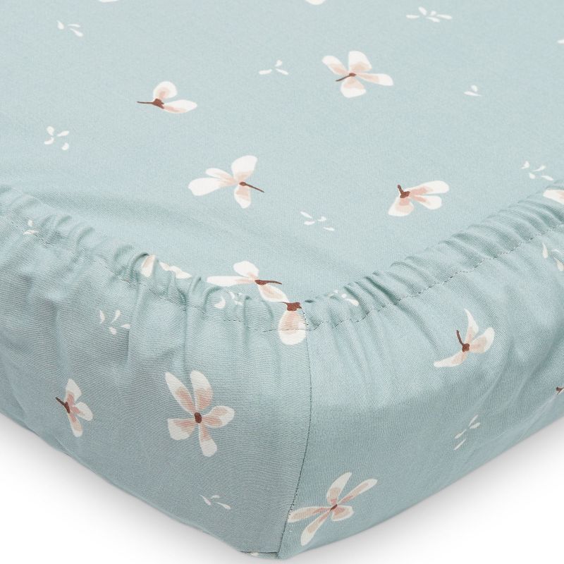Housse de matelas à langer Windflower Blue (50 x 65 cm) Cam Cam Copenhagen