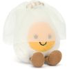 Peluche Amuseable Oeuf à la coque Mariée (14 cm) - Jellycat