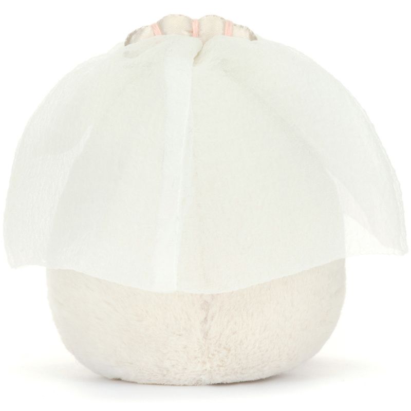 Peluche Amuseable Oeuf à la coque Mariée (14 cm) Jellycat Produit 5
