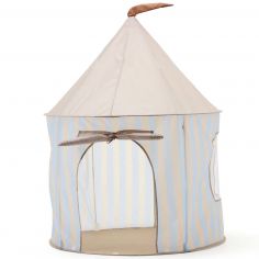 Tente de jeu Stripe Light Blue - Kid's Concept