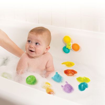 Coffret de bain en silicone Infantino