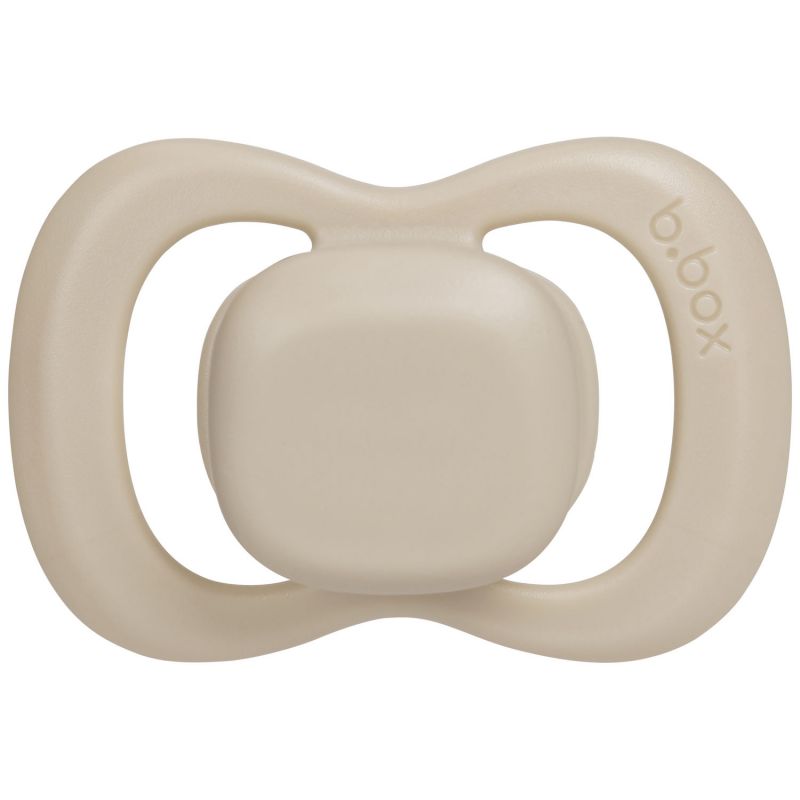 Lot de 2 sucettes symétriques en latex Vanilla-Latte (0-6 mois) B.Box Produit 4