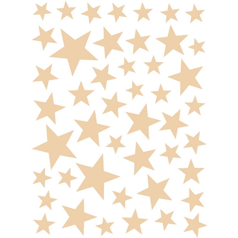 Stickers Etoiles rose nude AFKliving
