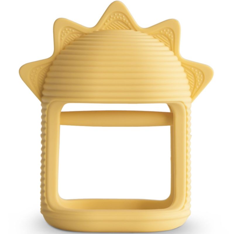 Jouet de dentition en silicone Sun yellow Mushie Produit 1 grande taille