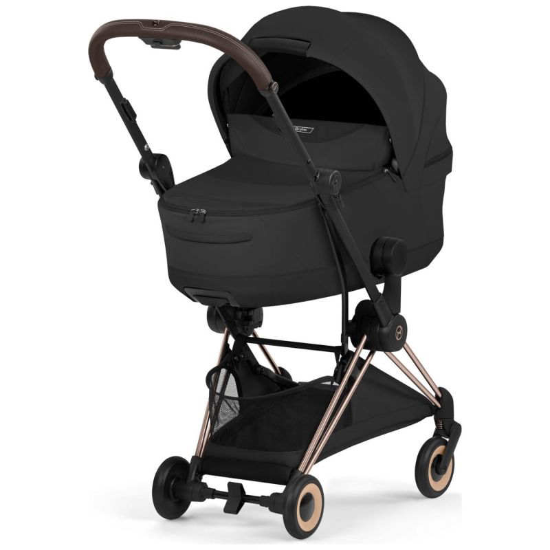 COŸA Style 2026 Poussette ultra-compacte et Châssis Rose Gold Sepia Black Cybex Produit 5