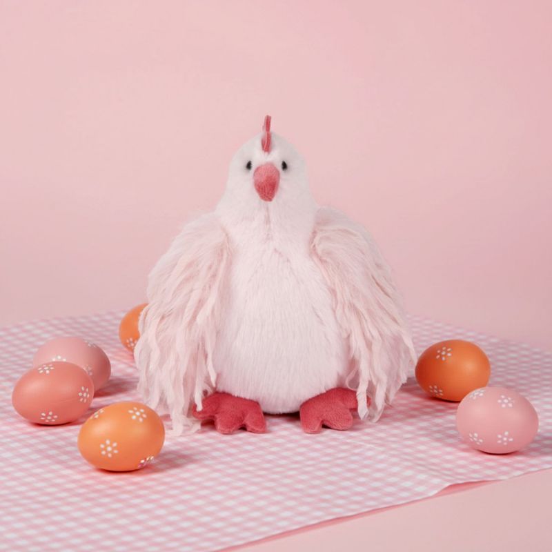 Peluche POULETTE Rose lady (20 cm) Histoire d'Ours Ambiance 3