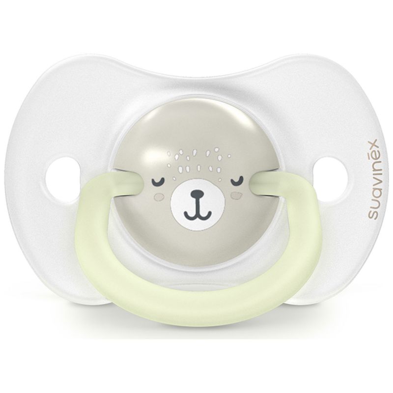 Lot de 2 sucettes symétriques SXPro Wild&Free Night and Day Gris (0-6 mois) Suavinex Produit 6