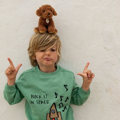 Peluche Stacy le Labdradoodle (17 cm)