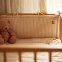 Tour de lit Cloudy Rib Oatmeal (pour lits 60 x 120 ou 70 x 140 cm)