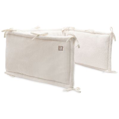 Tour de lit Cloudy Rib Oatmeal (pour lits 60 x 120 ou 70 x 140 cm) Jollein