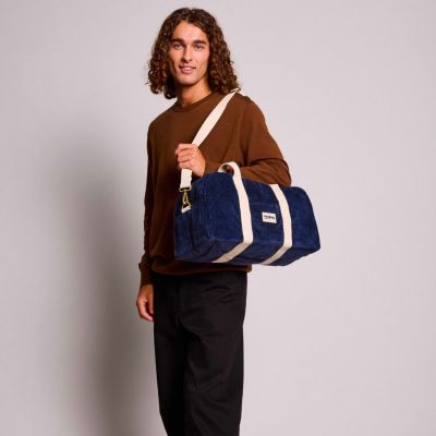 Sac à langer Charlie Velours Marine Hindbag
