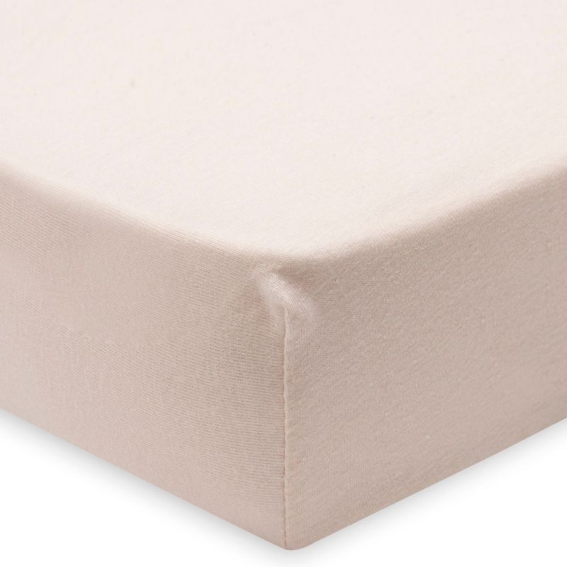 Lot de 2 draps housses en jersey Blush-Wild Rose (40 x 80 cm) Jollein Produit 4