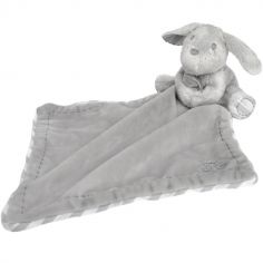 Doudou plat Lucien le chien gris - Tartine et Chocolat
