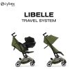 Poussette Ultra Compacte Libelle 2026 châssis Taupe Moss Green Cybex Produit 4