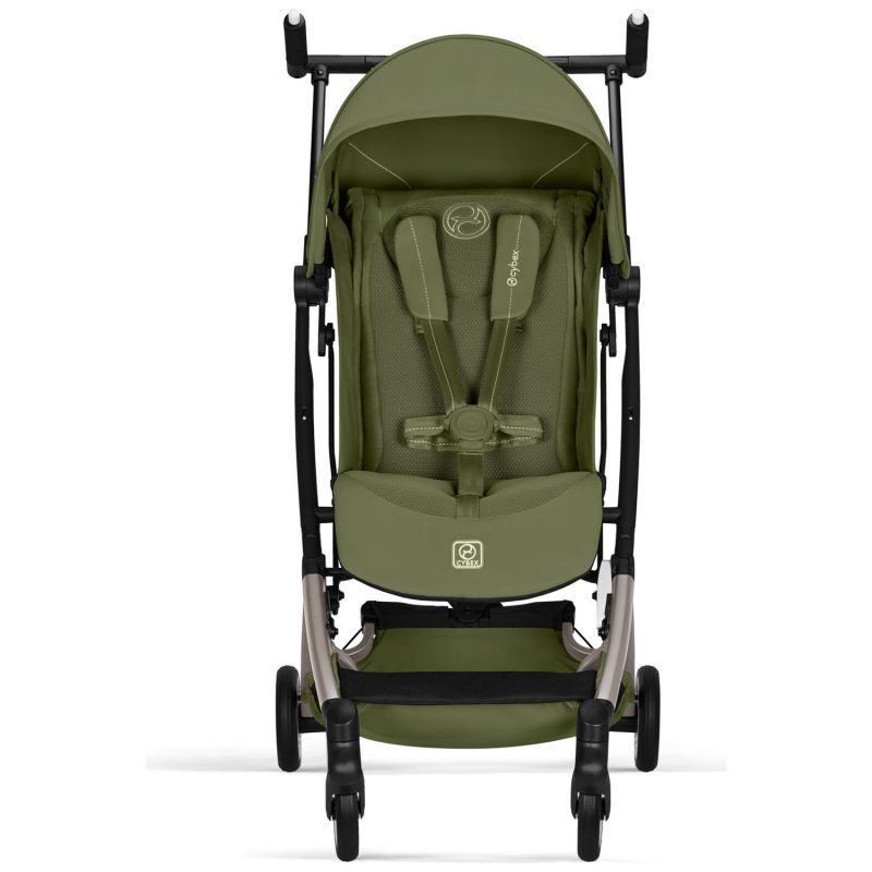 Poussette Ultra Compacte Libelle 2026 châssis Taupe Moss Green Cybex Produit 5