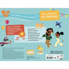 Livre Mes premiers livres à écouter Mes comptines des émotions