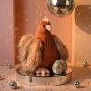 Peluche POULETTE et ses œufs d'or (28 cm) Histoire d'Ours Ambiance 3