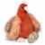 Variation Marron du produit Peluche POULETTE et ses œufs d'or (28 cm) de la marque Histoire d'Ours