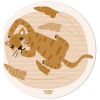 Tapis rond Tigre Dormeur - Charlie et Suzie
