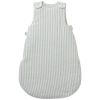Gigoteuse ouatinée en gaze de coton rayé vert de gris (0-6 mois) - BB & Co