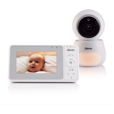 Babyphone DVM2043 avec caméra et écran (4,3 pouces) Alecto