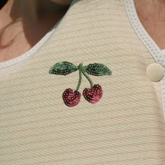 Gilet de natation Cherry Rose stripe (1-2 ans)