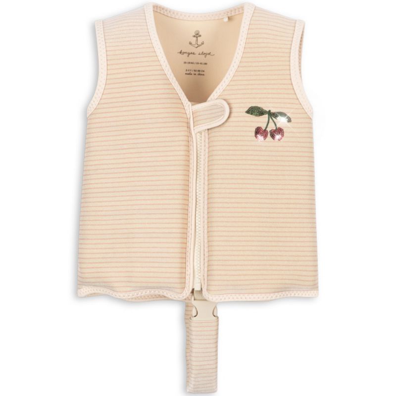 Gilet de natation Cherry Rose stripe (1-2 ans) Konges Sløjd Produit 1