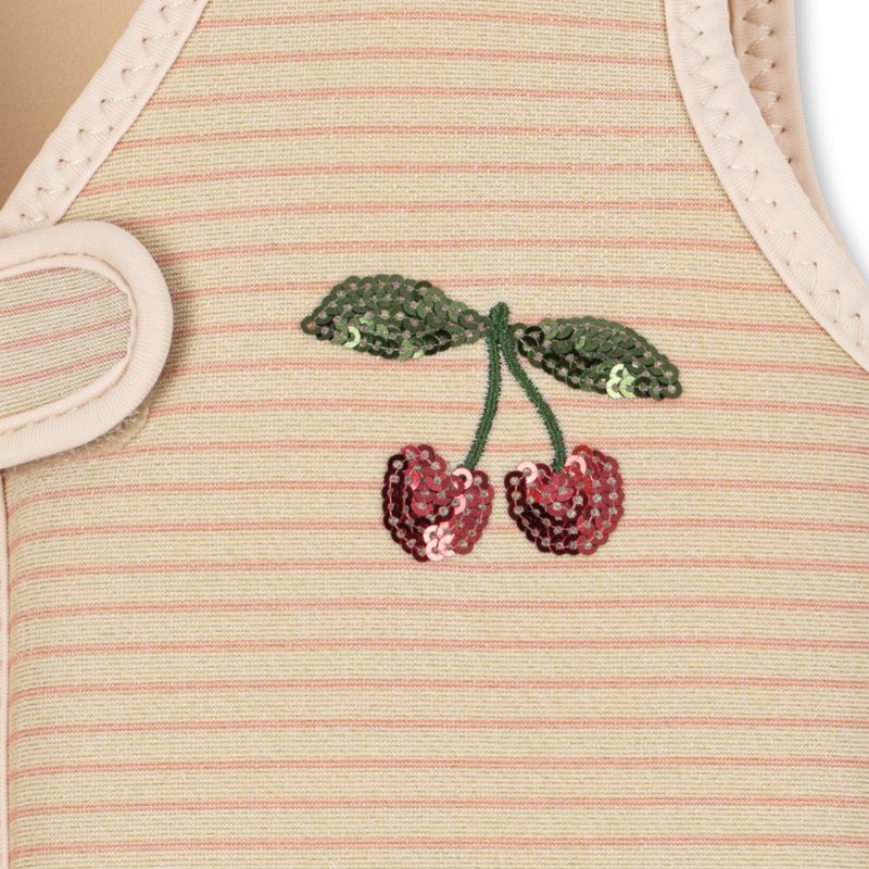 Gilet de natation Cherry Rose stripe (1-2 ans) Konges Sløjd Produit 4