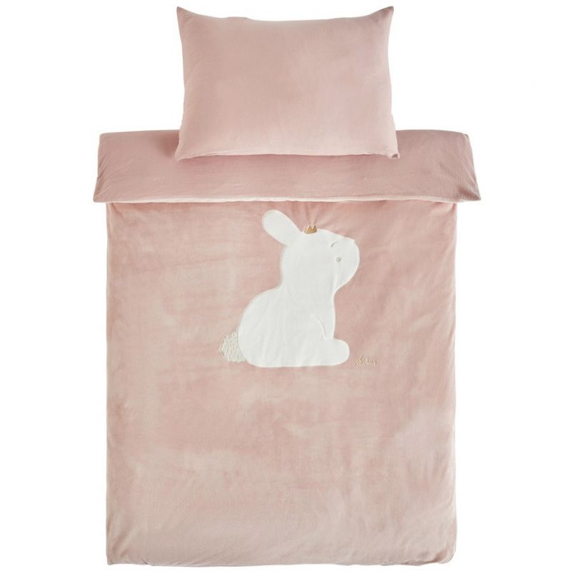 Housse de couette + taie d'oreiller Lina & Joy (100x140 cm) Noukie's