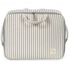 Valise de maternité Botton Rayures - Walking Mum