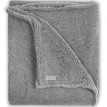 Couverture 4 saisons Natural knit gris (75 x 100 cm)  par Jollein