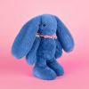 Peluche Lapin Fleurette Bleu (25 cm) Doudou et Compagnie Ambiance 4