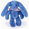 Peluche Lapin Fleurette Bleu (25 cm) Doudou et Compagnie Produit 6