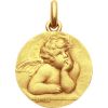 Médaille Ange Raphaël (or jaune 750°) - Becker