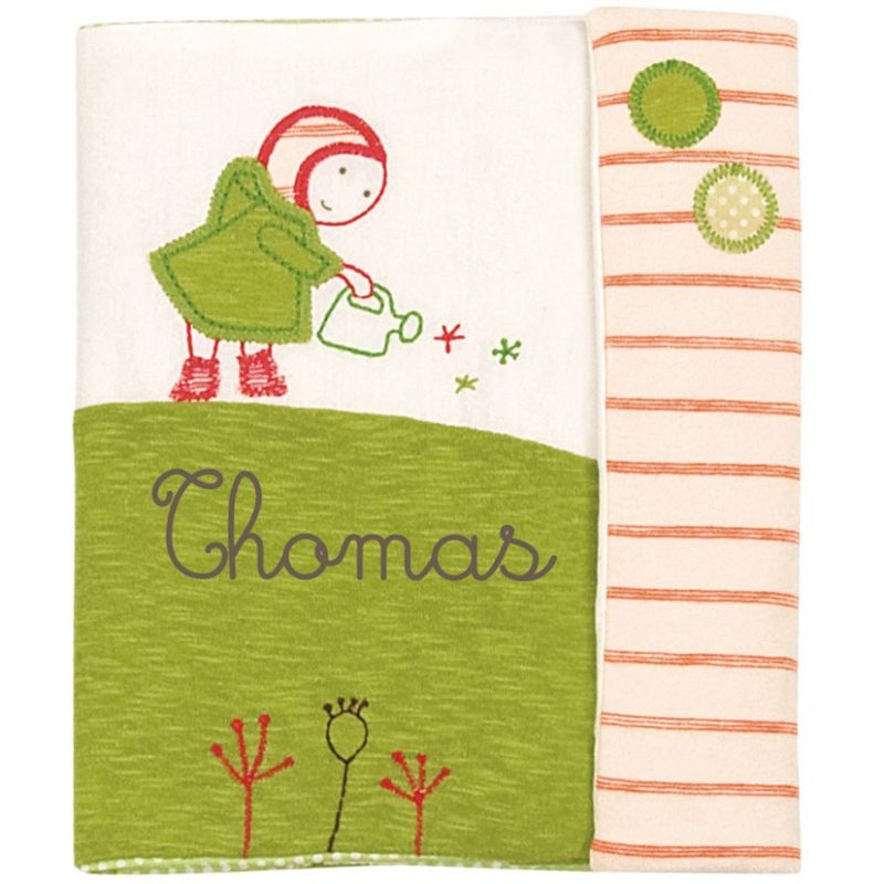 Protège carnet de santé personnalisable Koko la lune Moulin Roty