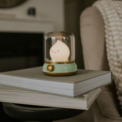 Veilleuse rechargeable Petite Flamme Verte - Reconditionné Mary's