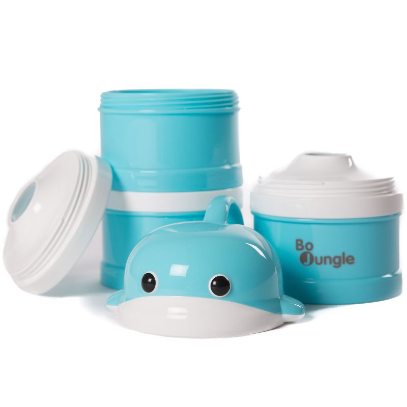 Boîte doseuse de lait Baleine bleue Bo Jungle