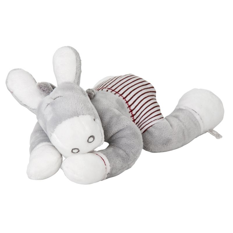 Peluche âne Paquito dormeur (28 cm) Noukie's