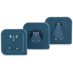 Lot de 3 boîtes à goûter Mr. Triceratops - Trixie