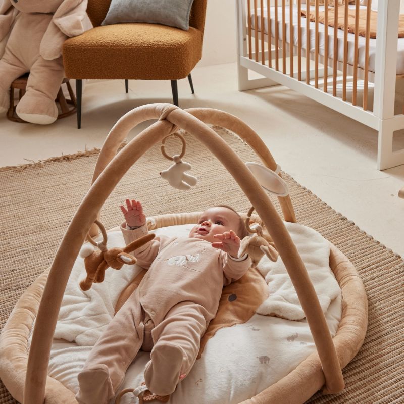 Tapis d'éveil avec arches Bali, Moka & Snow Noukie's Ambiance 2