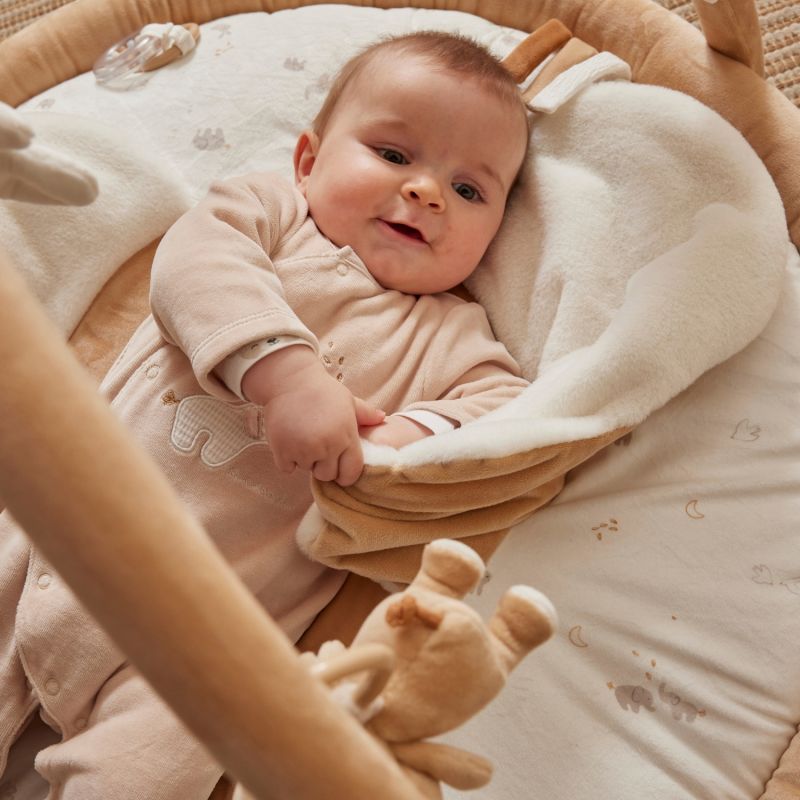 Tapis d'éveil avec arches Bali, Moka & Snow Noukie's Ambiance 7