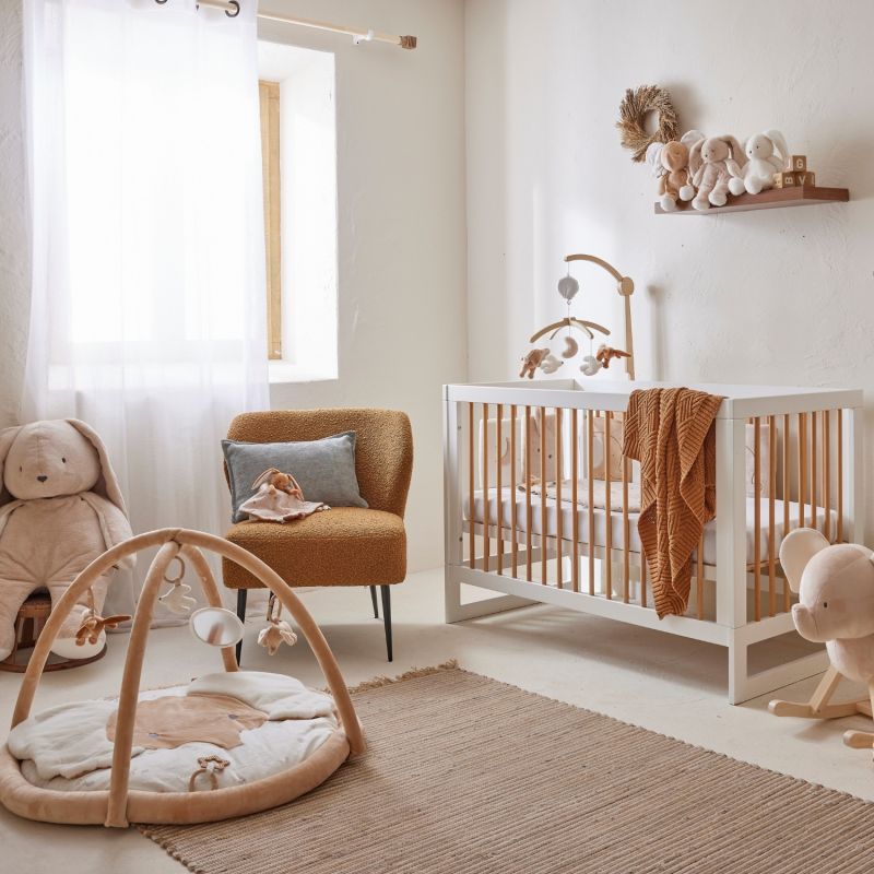 Tapis d'éveil avec arches Bali, Moka & Snow Noukie's Ambiance 8